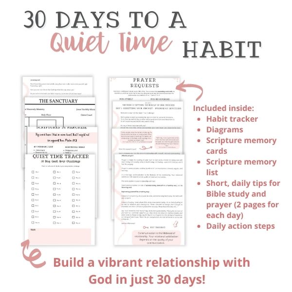mockup 30 days to quiet time habit